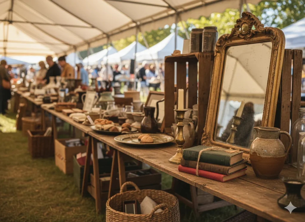 2. Thrift Stores, Flea Markets, and Auctions: Your Hidden Treasury for Cheap Home Decor Ideas