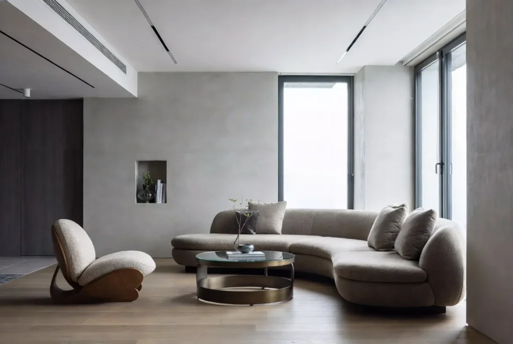 Embrace Curved and Organic Shapes