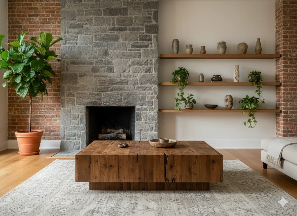 Embrace Natural Materials and Wood Elements