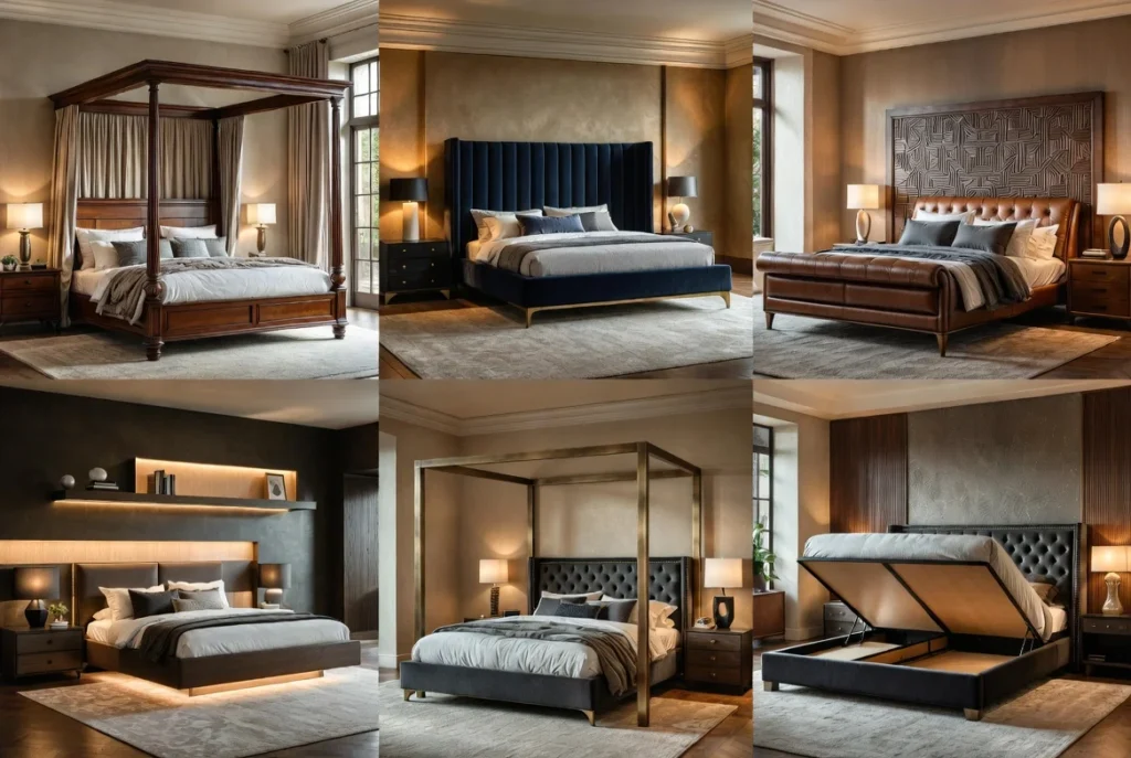 Ideas 1 Through 8: Statement Bed Frames and Headboards