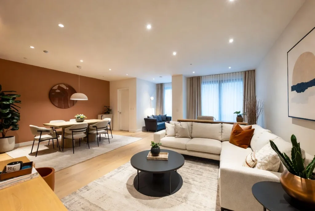 Layout Ideas 1 Through 5: Defining Zones Through Furniture Placement