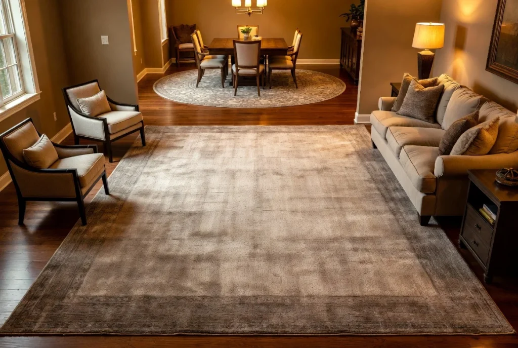 Layout Ideas 6 Through 10: Using Area Rugs as Zone Definers