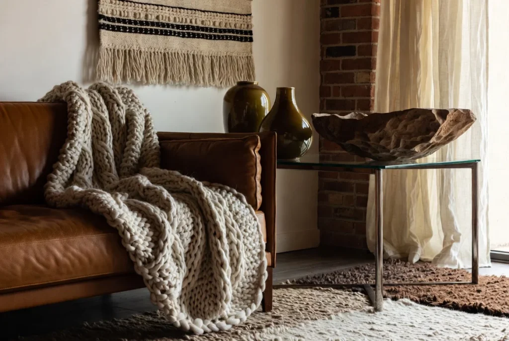 Mix Textures for Visual and Tactile Interest