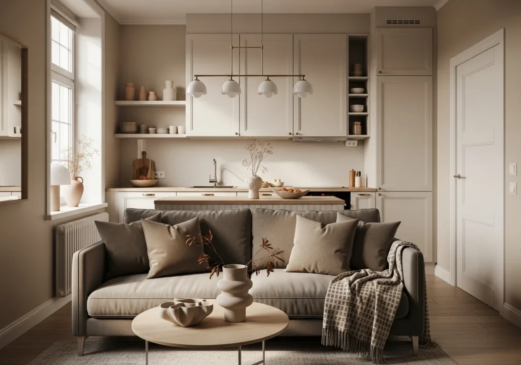 Neutral Color Schemes That Expand Space