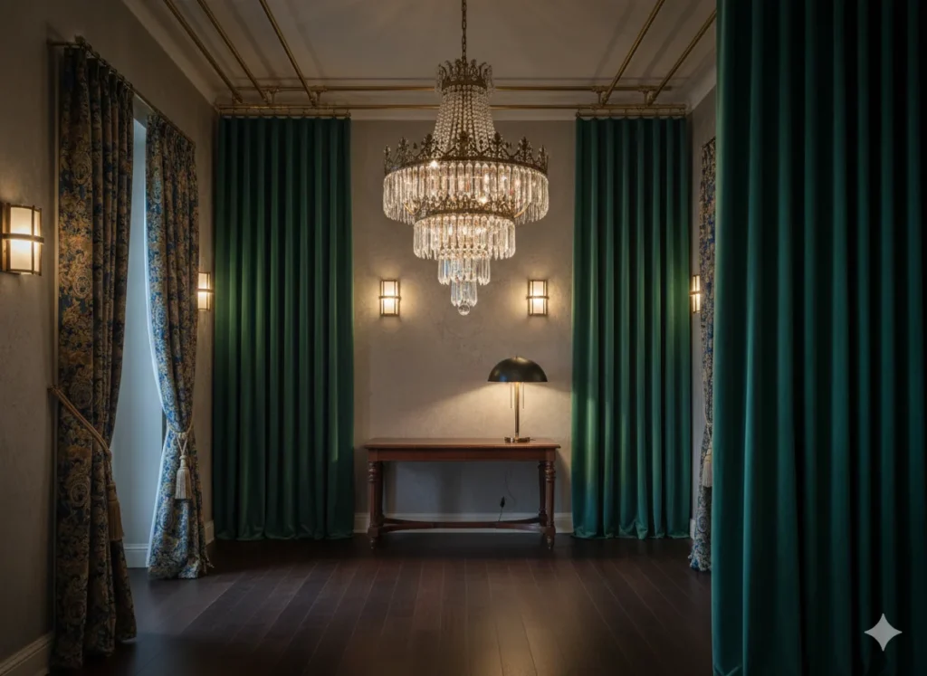 Statement Lighting and Dramatic Elements