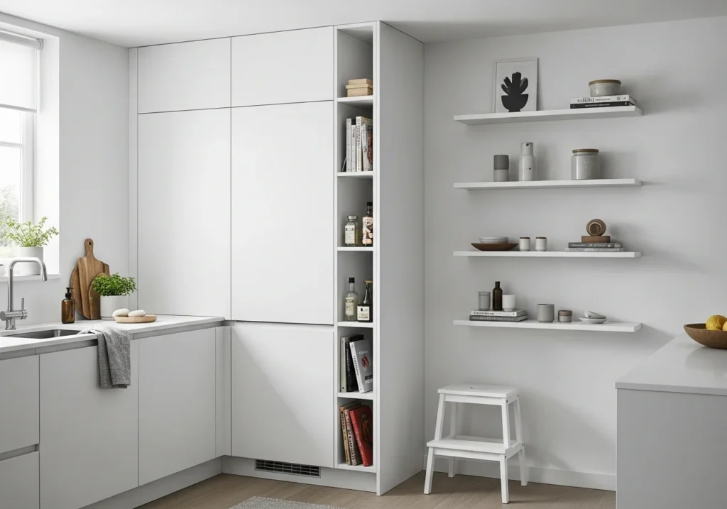 Vertical Storage and Floor-to-Ceiling Design