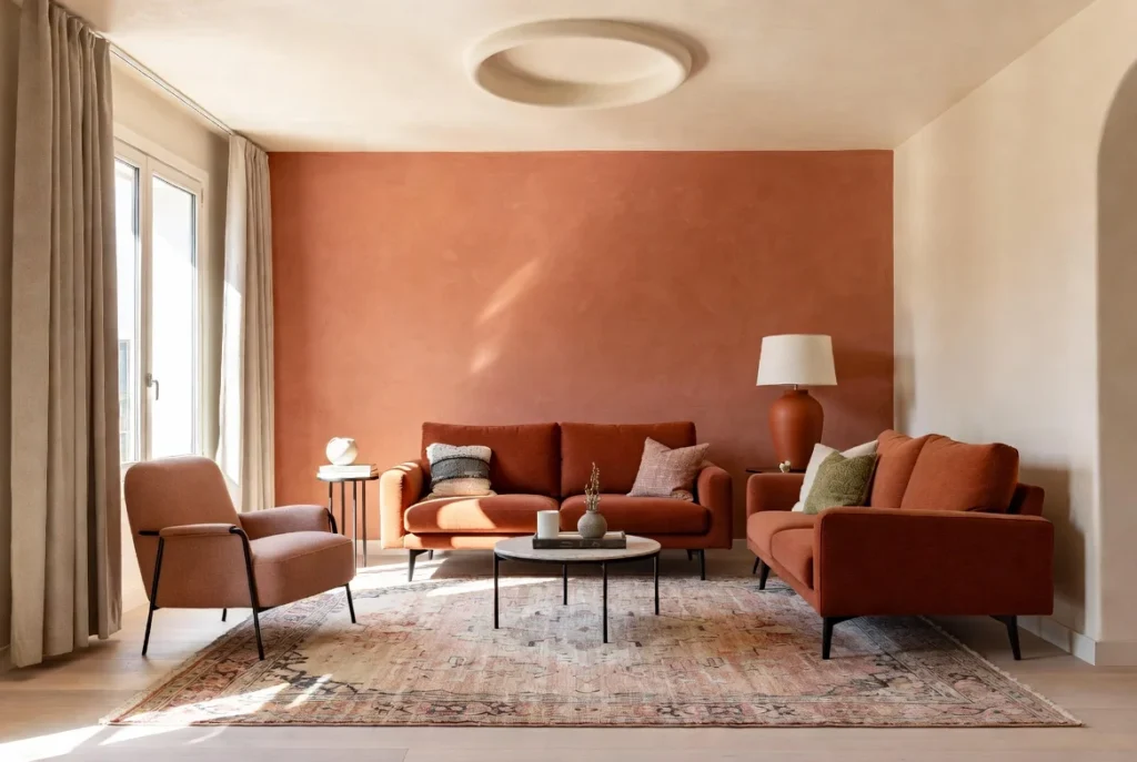 Add Coral and Terracotta Warmth