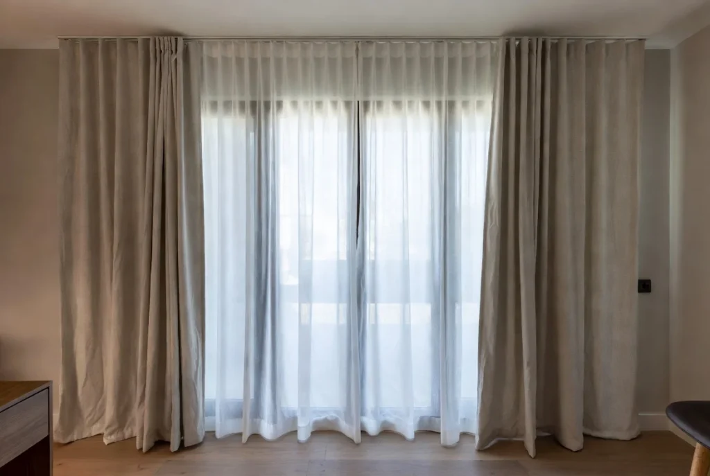 Add Cozy Window Treatments