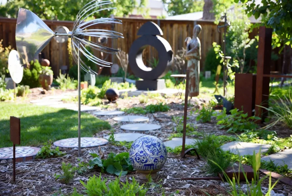 Add Decorative Garden Art
