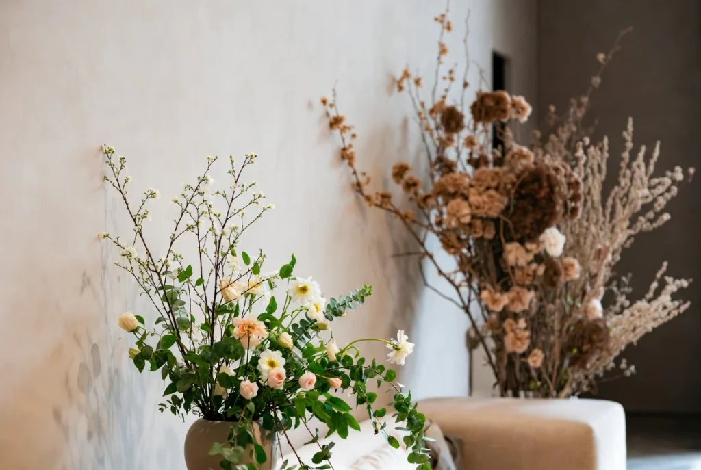 Add Fresh Flowers and Natural Elements