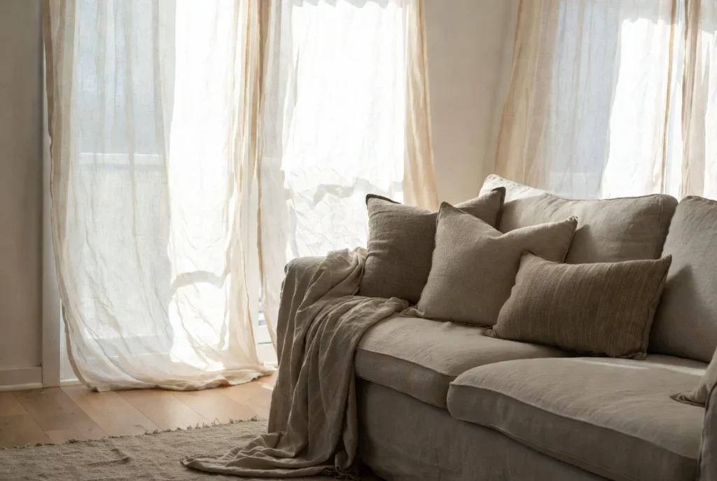 Add Linen Textiles Throughout