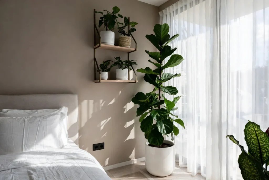 Add Living Plants for Organic Life