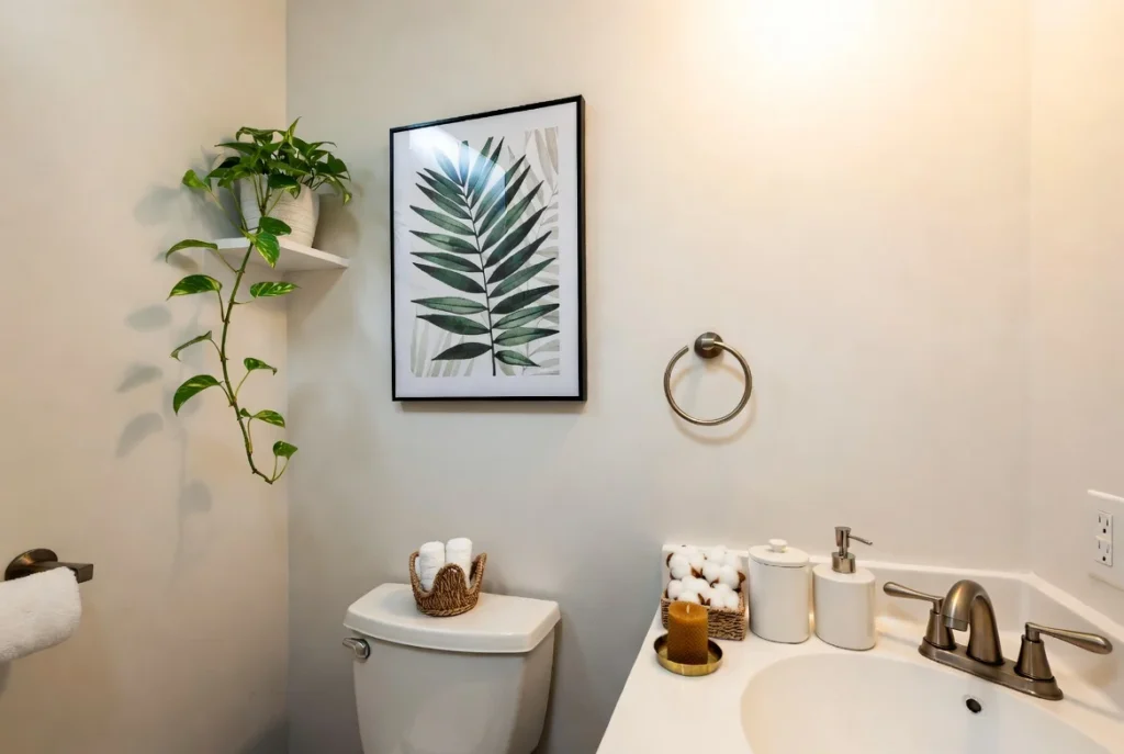 Add Personality Through Small Bathroom Decor