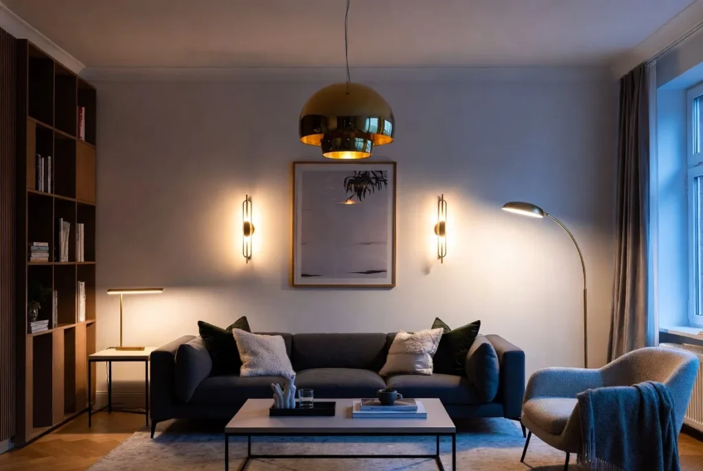 Add Statement Lighting for Ambiance