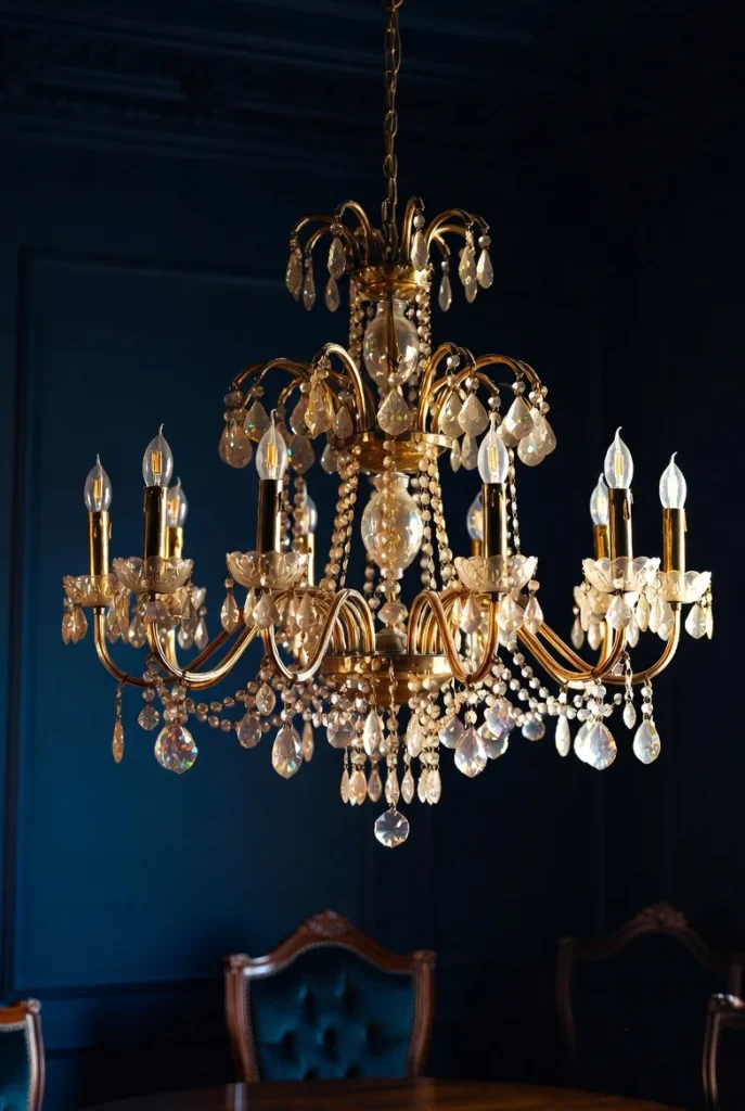 Add Vintage Crystal Lighting
