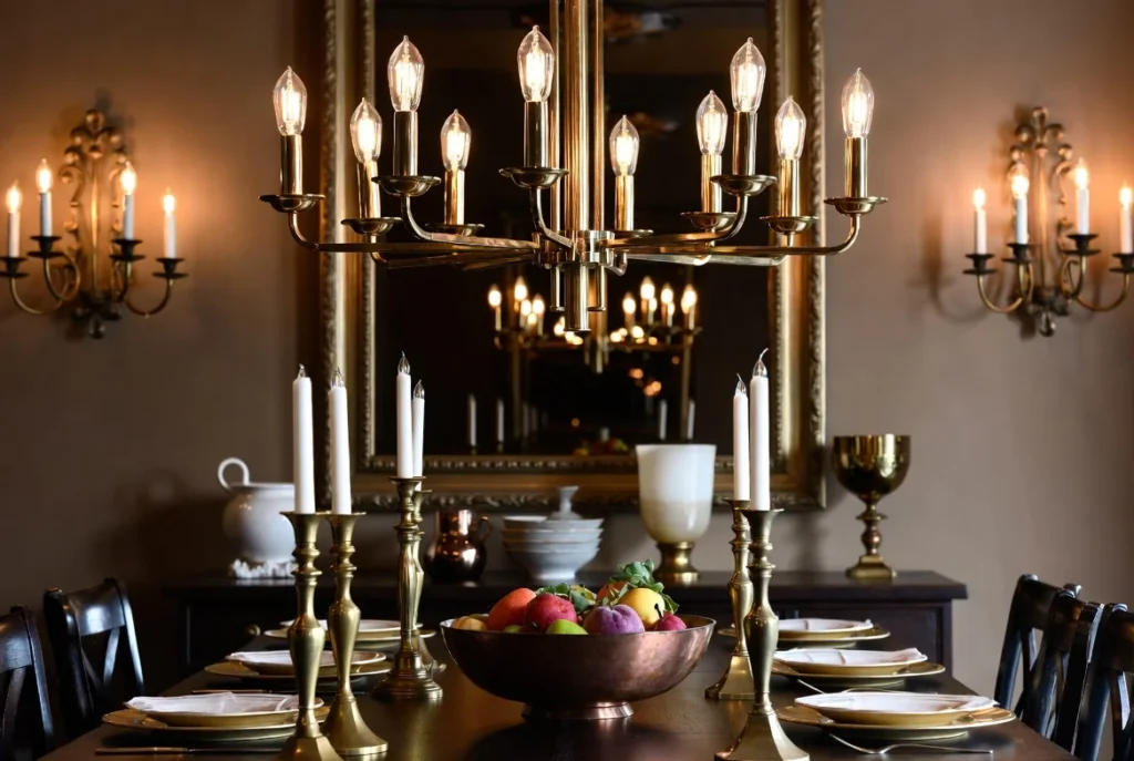 Add Warm Metallic Accents