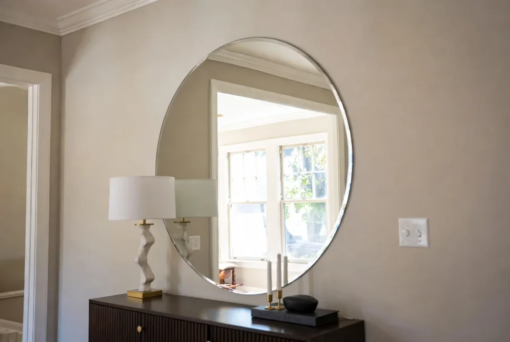 Add an Oversized Statement Mirror