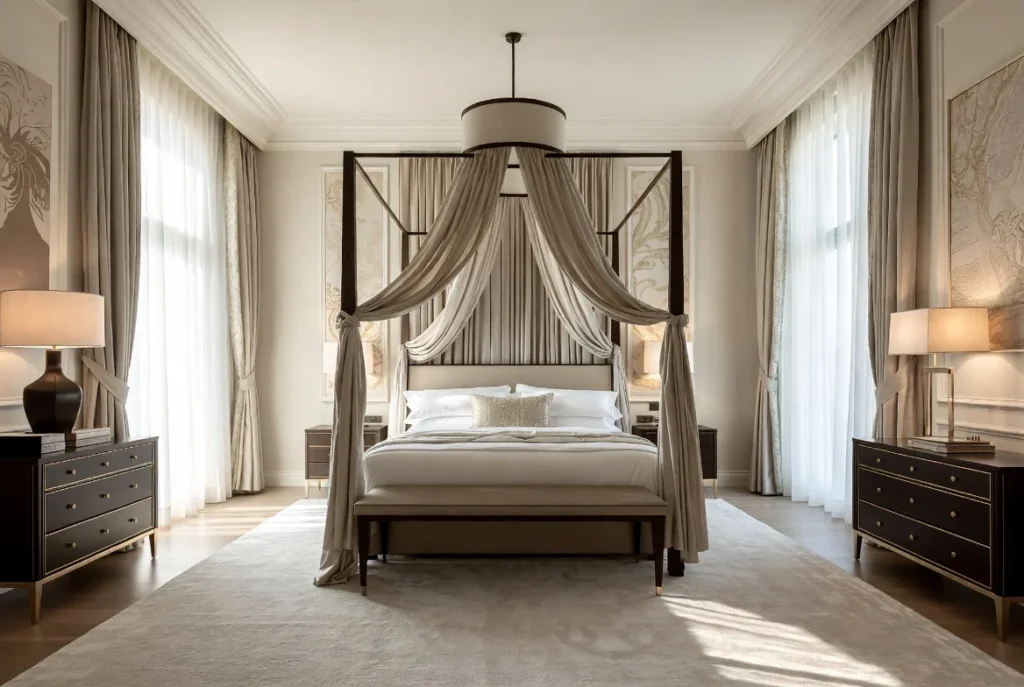 Choose Four-Poster or Canopy Beds
