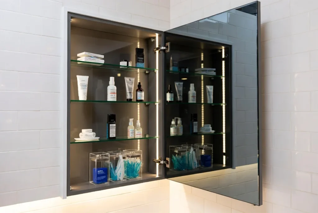 Choose Smart Mirror and Cabinet Combinations