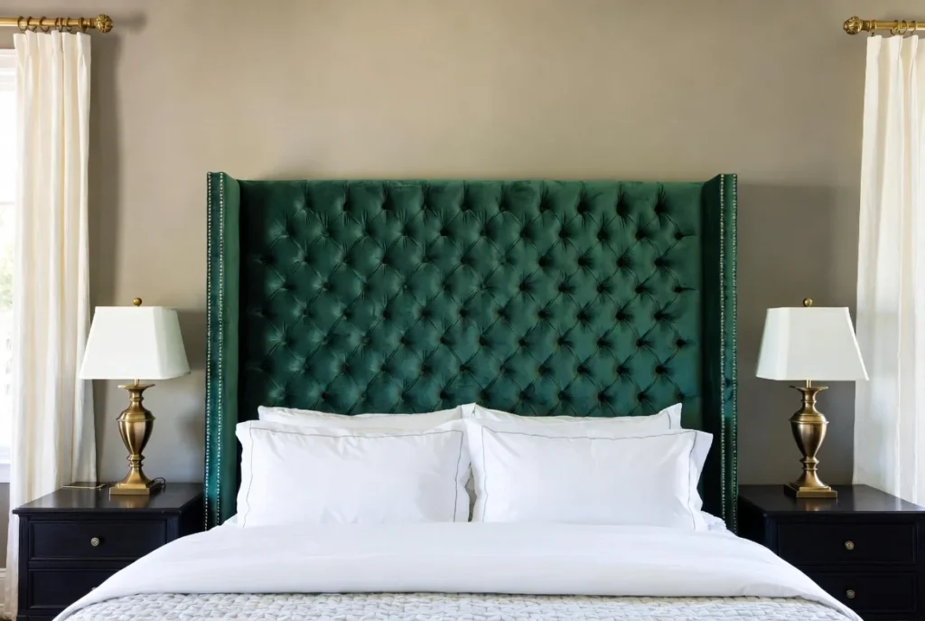 Choose an Upholstered Tufted Headboard