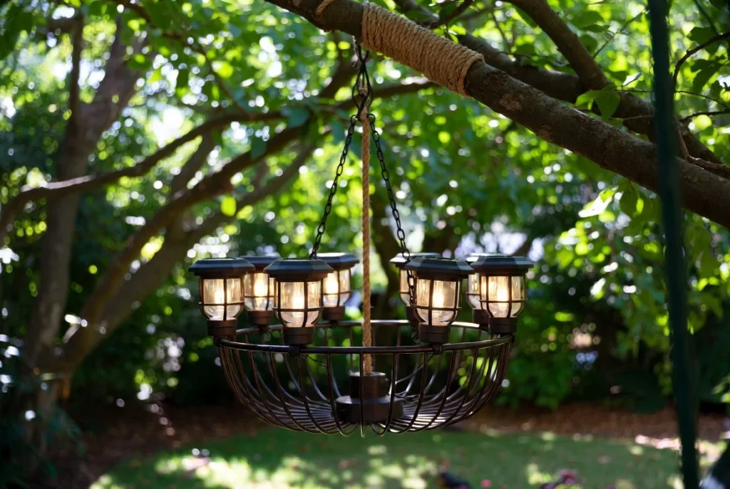 Craft DIY Outdoor Chandeliers