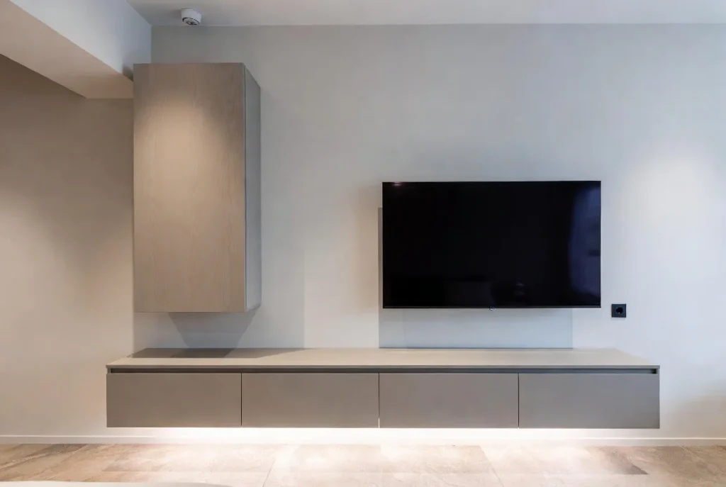 Create Floating Media Consoles