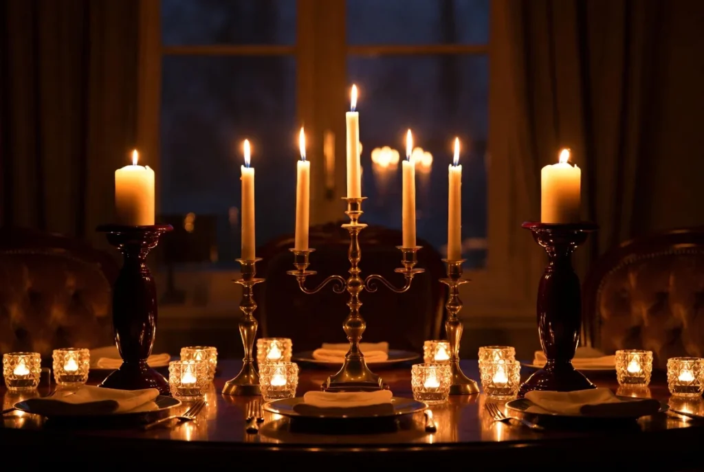 Create Intimate Candlelit Ambiance