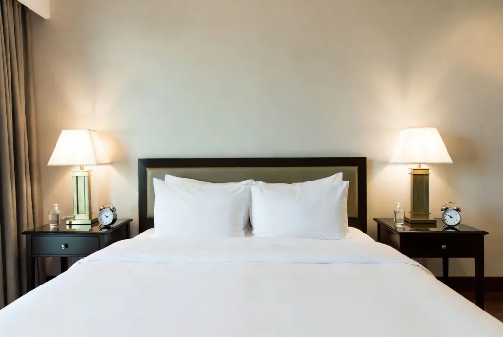 Create Symmetrical Nightstand Styling