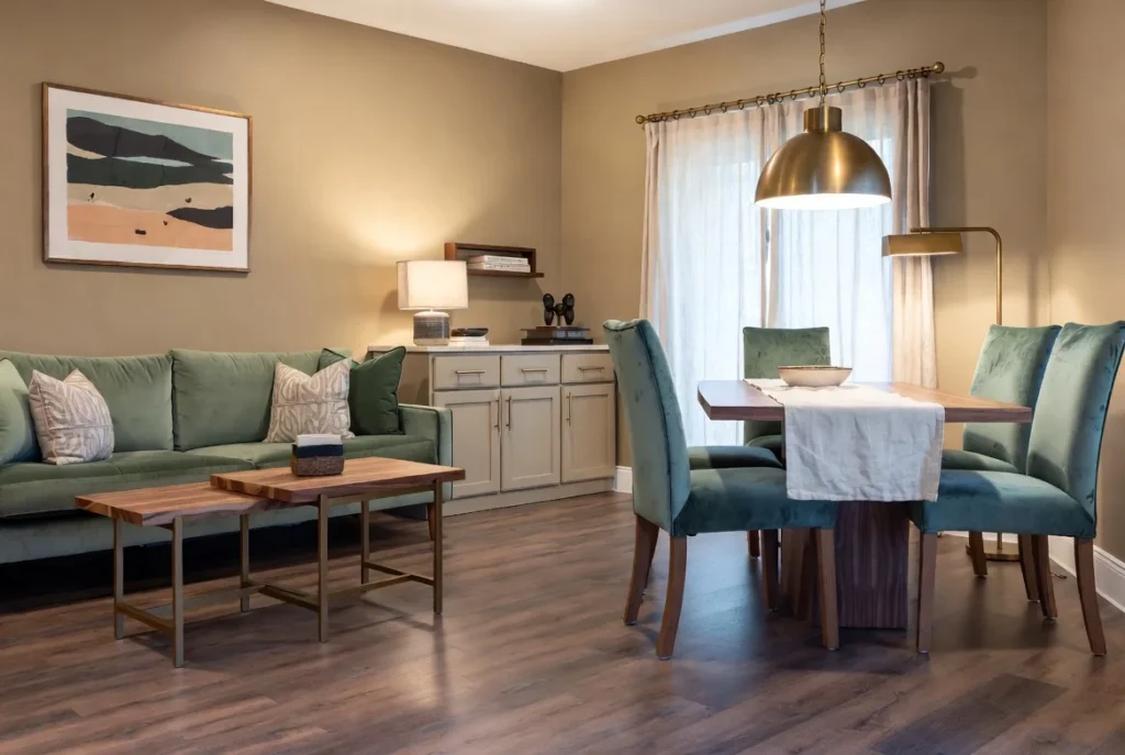 Create Visual Connections Through Materials