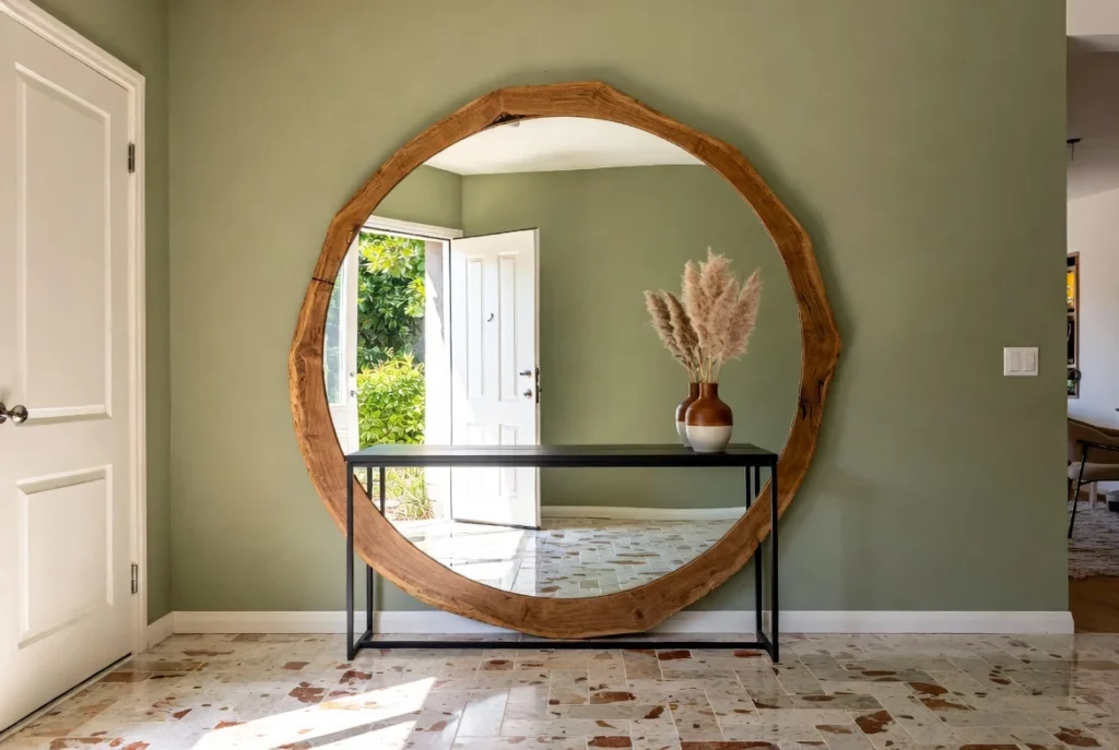 Create a Statement with Oversized Mirrors