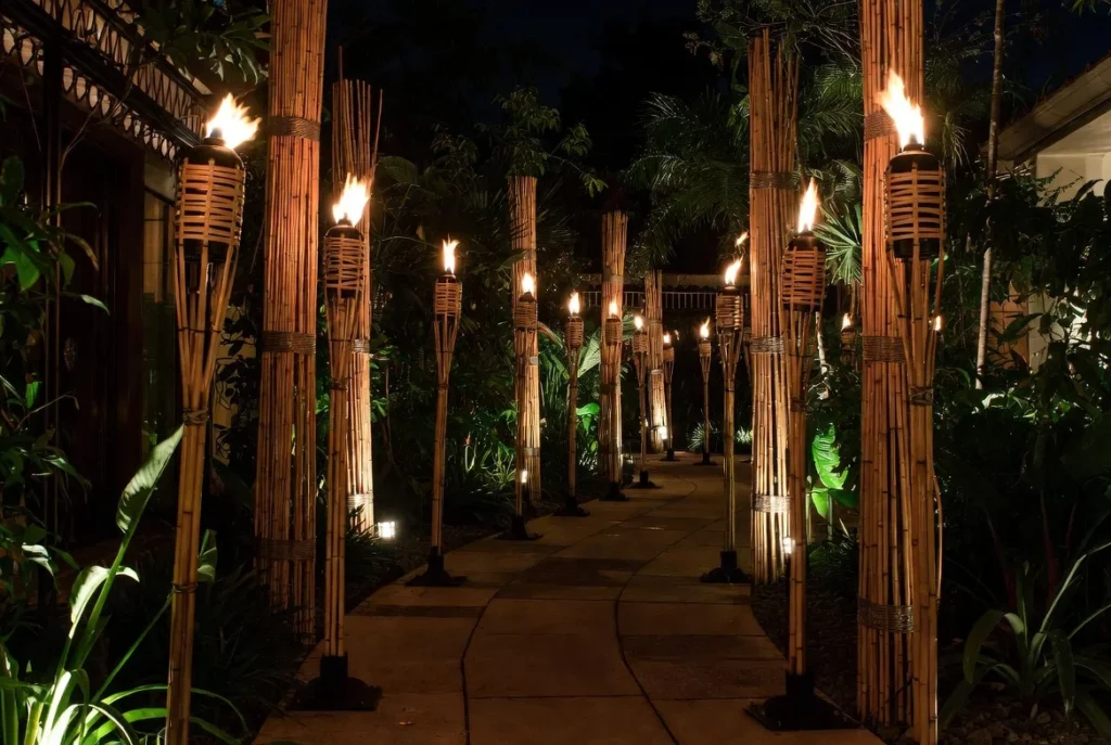 Design Bamboo Torches