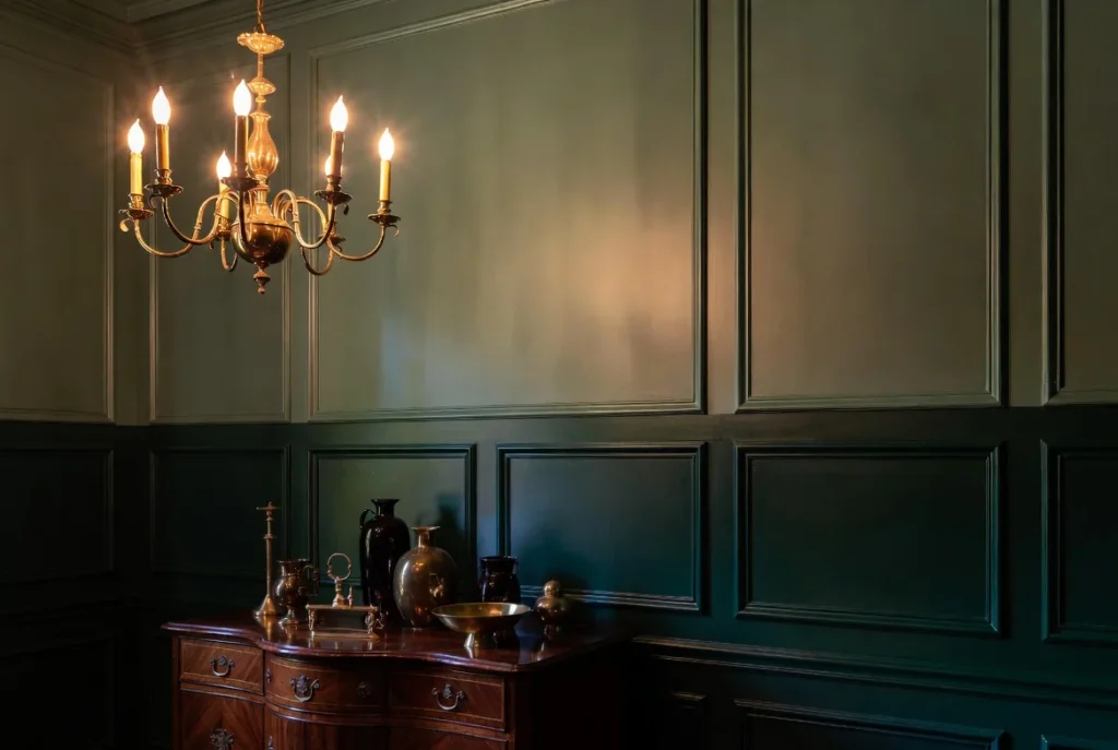 Design Dramatic Wainscoting