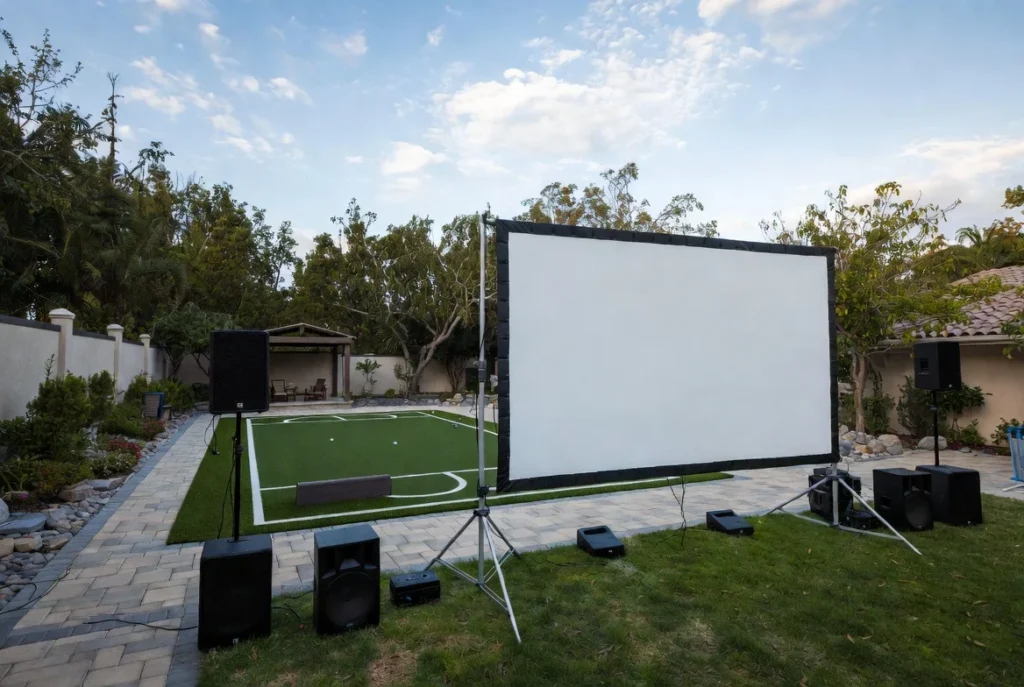 Design an Outdoor Entertainment Zone