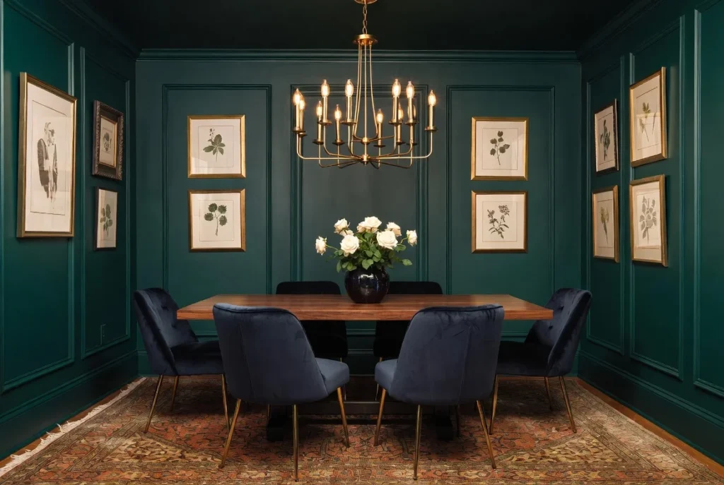 Embrace Deep Emerald Green Walls