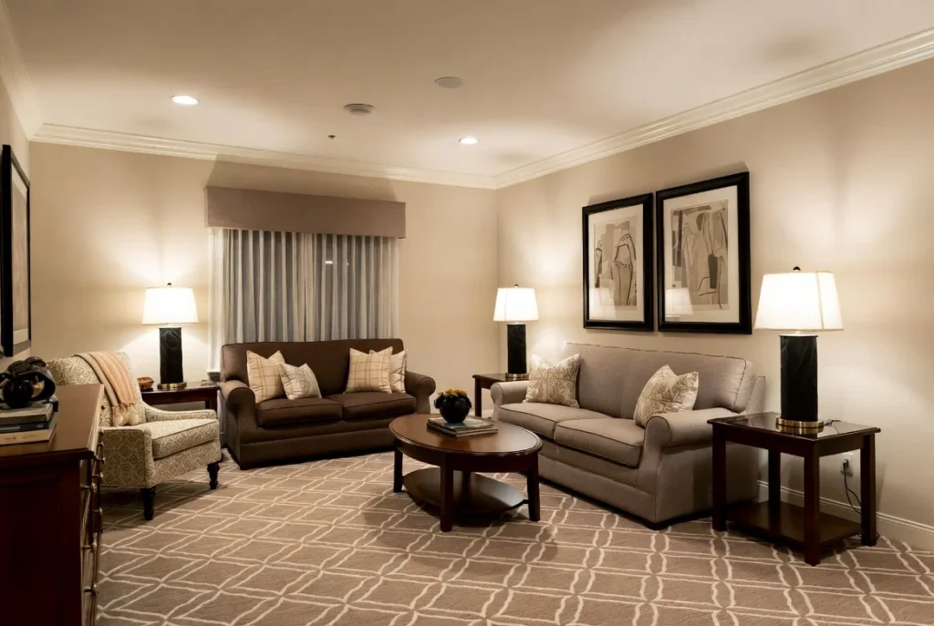 Float Furniture Away From Walls