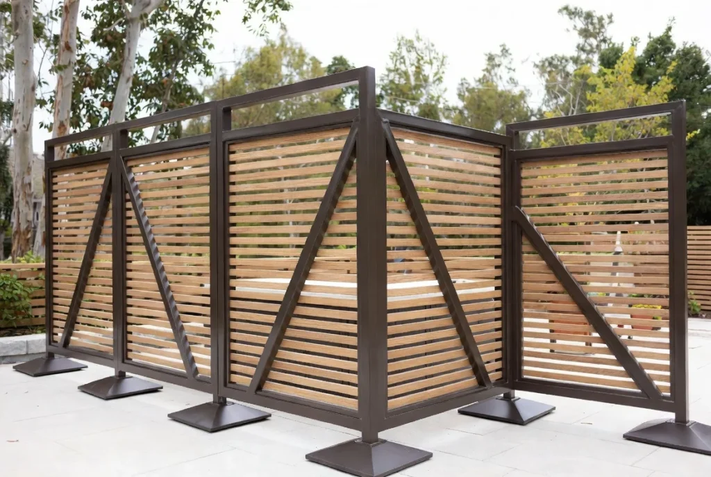 Freestanding Privacy Screens and Partitions