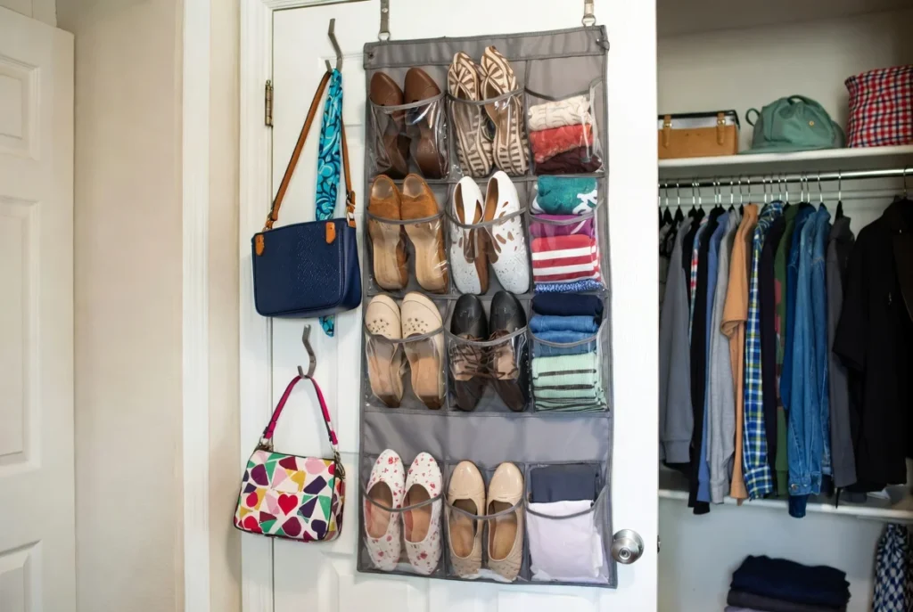 Harness Closet Door Storage