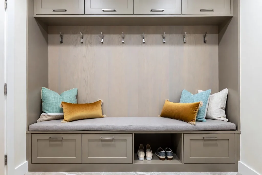 Incorporate Functional Bench Seating