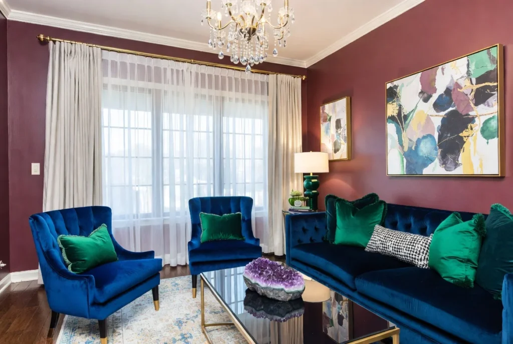 Incorporate Jewel Tone Accents