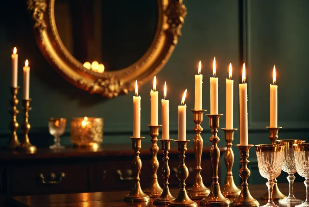 Incorporate Metallic Gold Accents