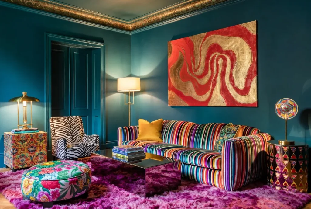 Incorporate Multi-Colored Furniture