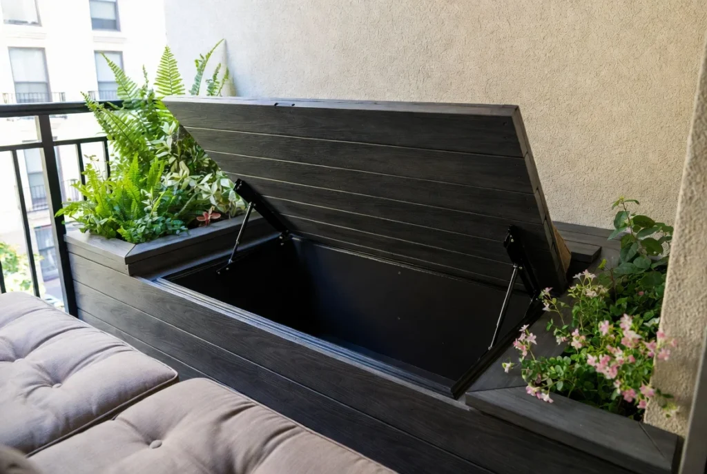 Incorporate Multi-Functional Storage Benches