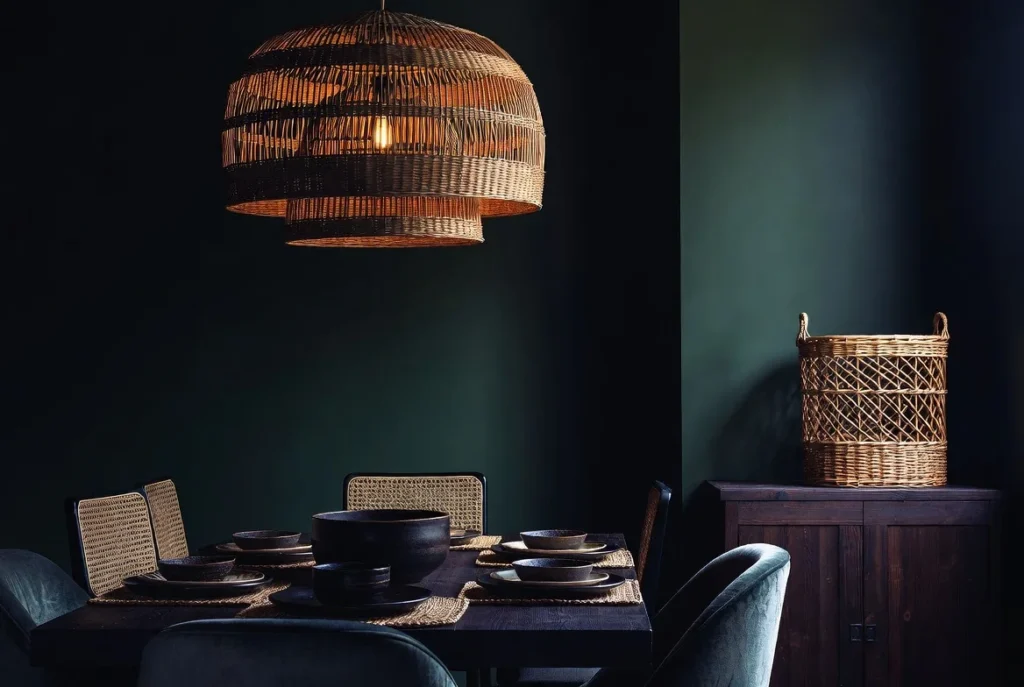 Incorporate Natural Rattan Elements