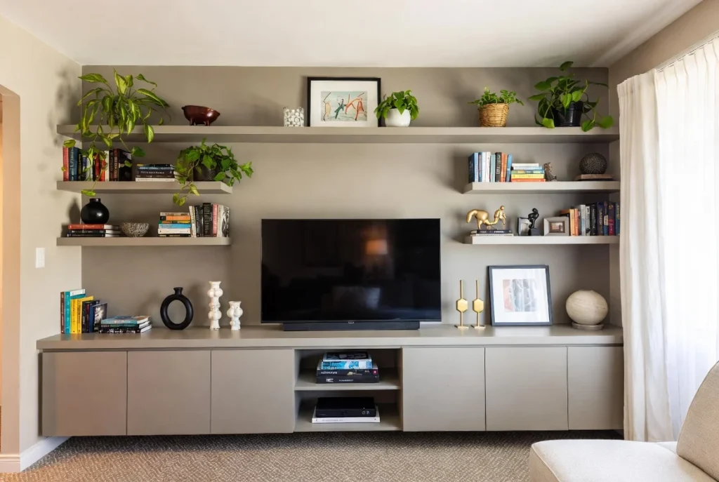 Incorporate Open Shelving Displays