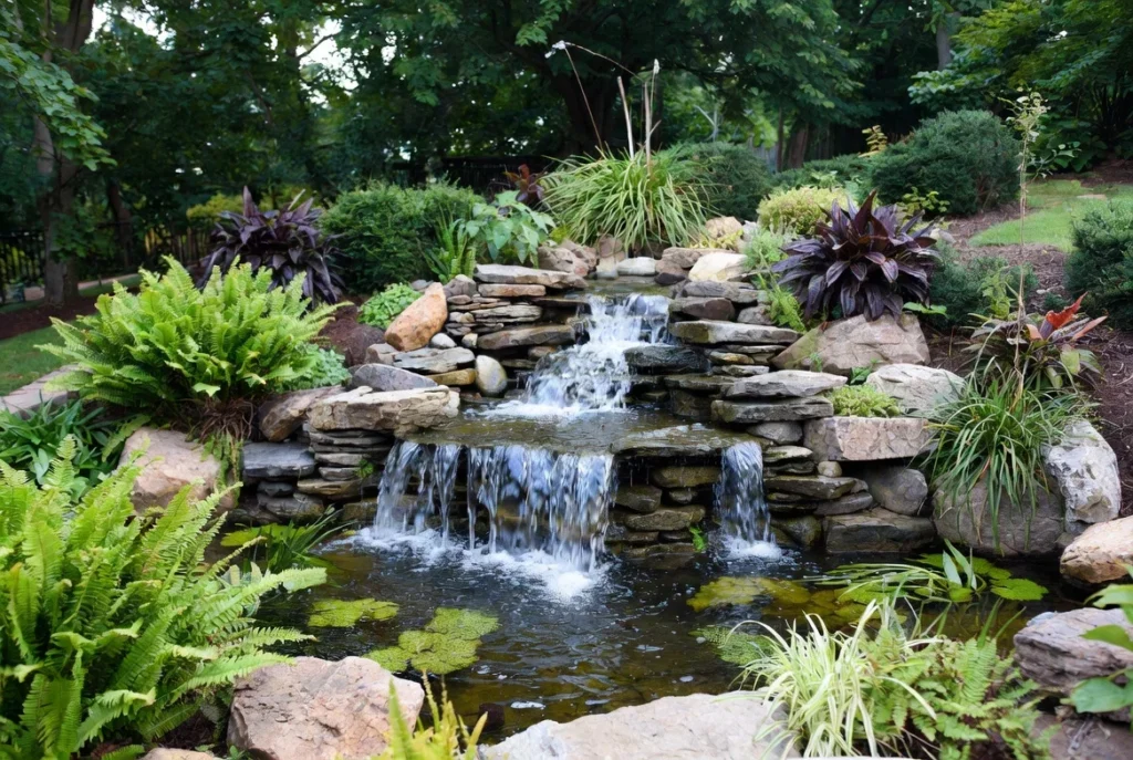 Incorporate Soothing Water Features