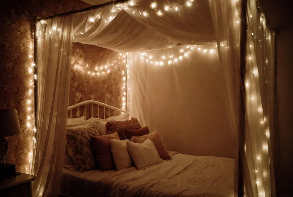Install Fairy Lights for Ambiance