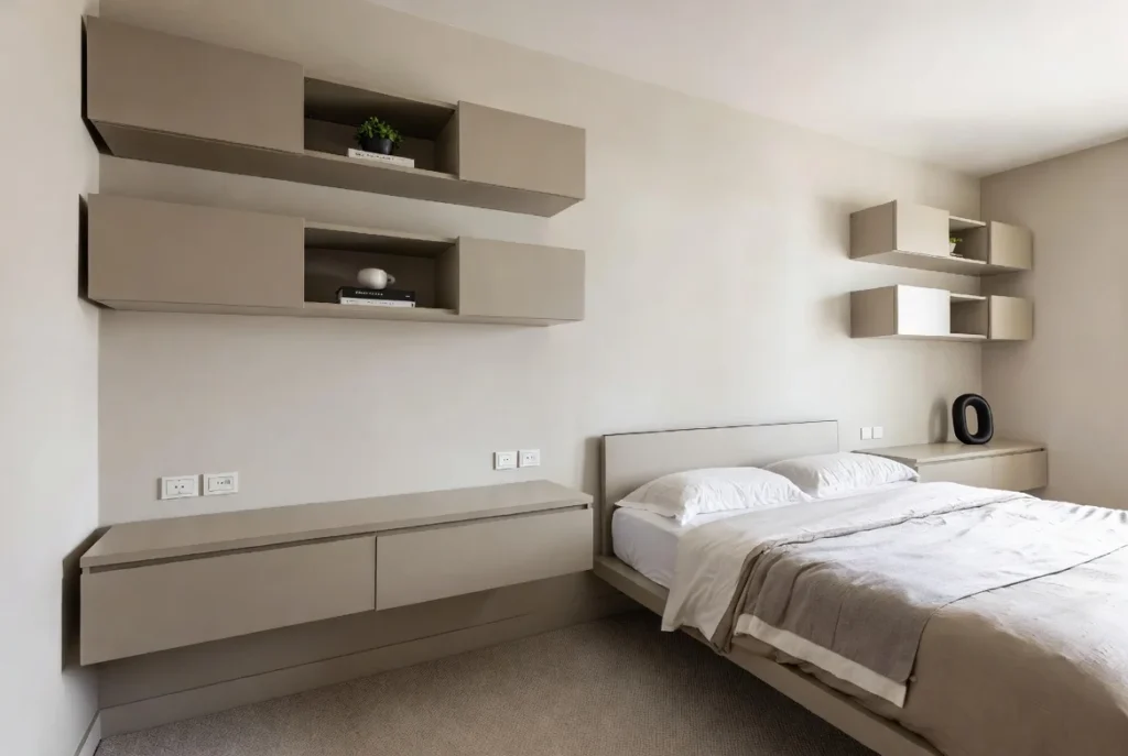 Install Floating Nightstands and Shelves