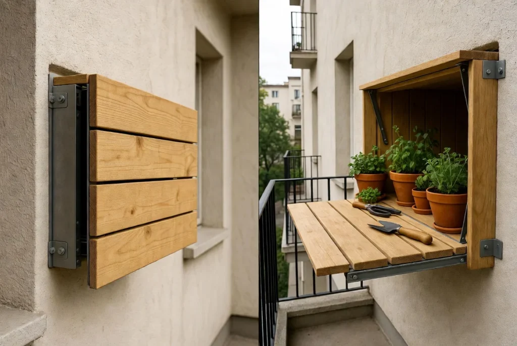 Install Wall-Mounted Folding Tables