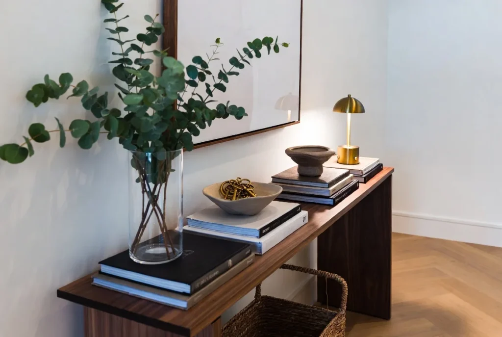 Install a Striking Console Table