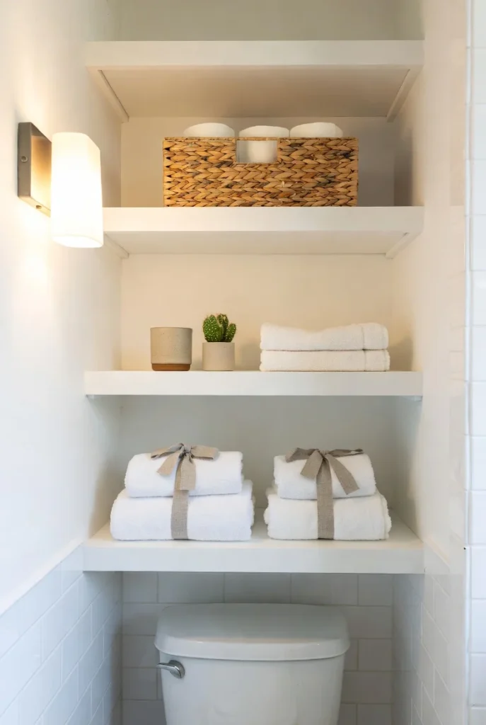 Maximize Over Toilet Storage